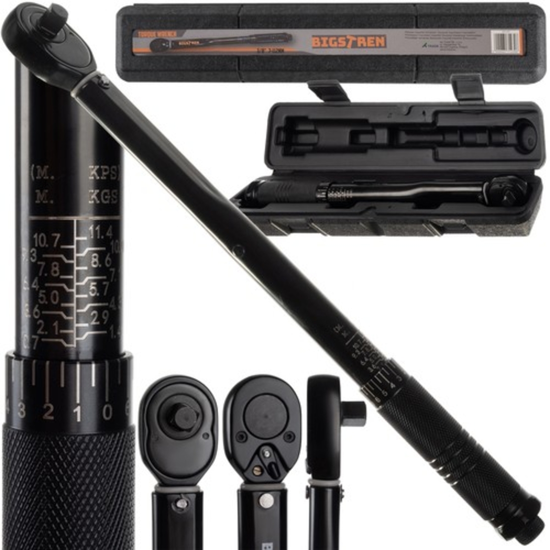 Динамометричен ключ 3/8 7-112Nm Bigstren 22097