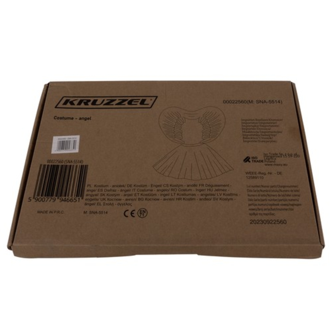 Костюм за ангел Kruzzle 22560