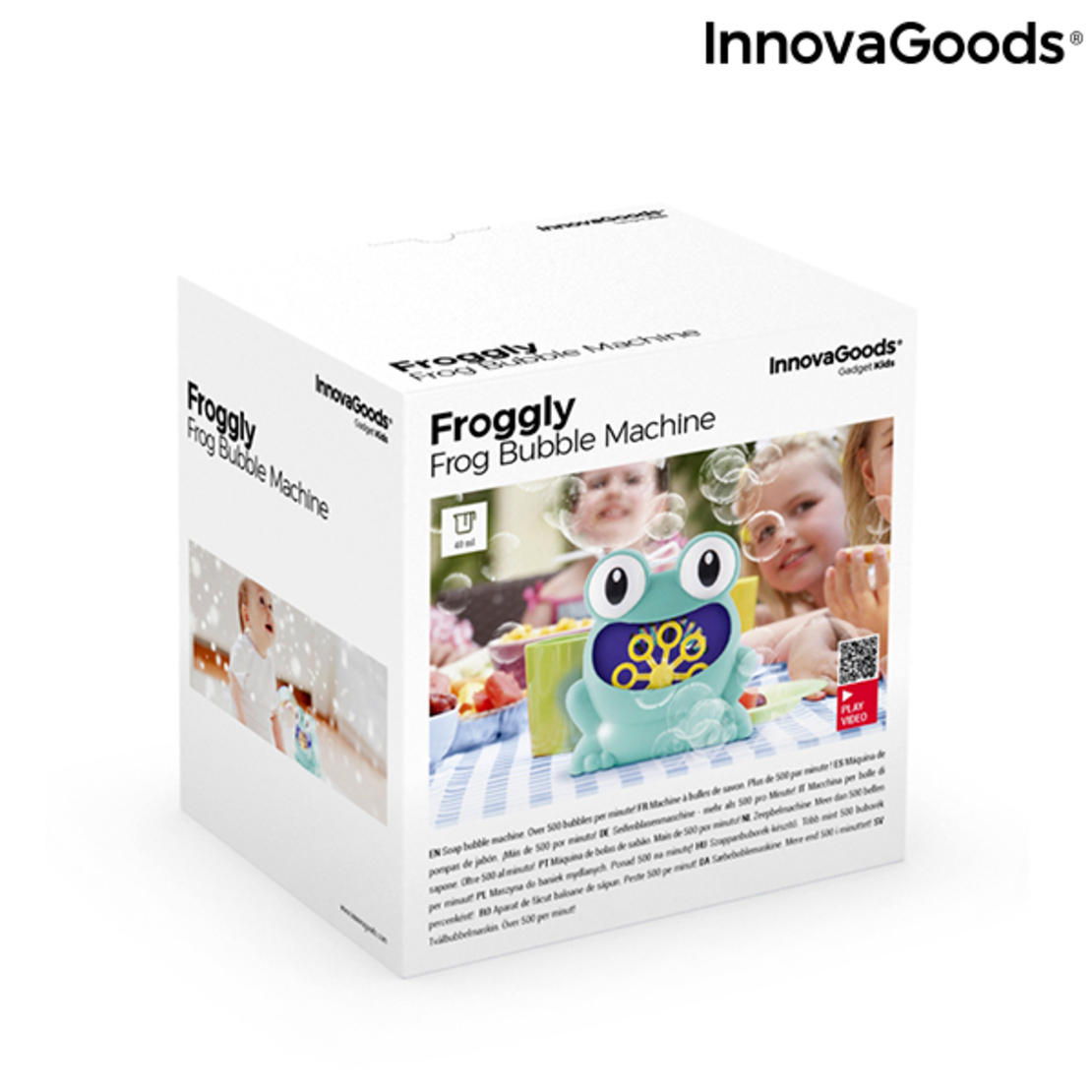 Автоматична Машина за Сапунени Балони Froggly InnovaGoods