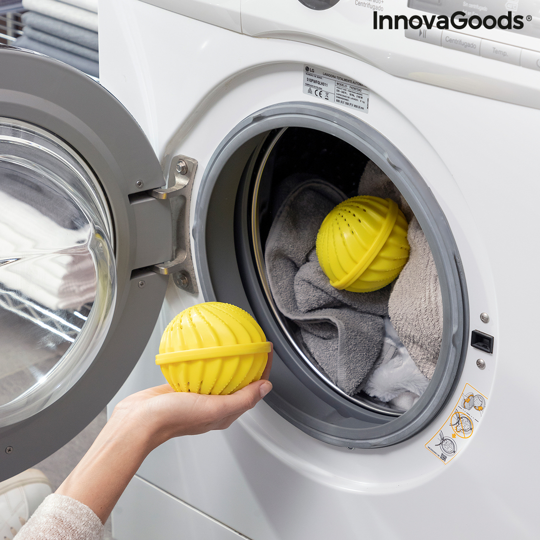 Топчета за Пране на Дрехите без Перилен Препарат Delieco InnovaGoods Опаковка от 2 единици