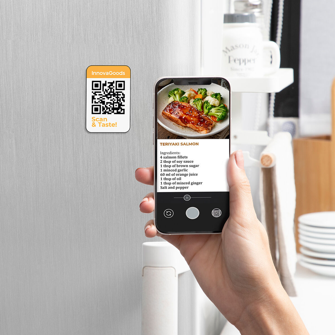 Фритюрник без Мазнина InnovaGoods Fryinn Pro 5500 Черен Неръждаема стомана 1700 W 5,5 L