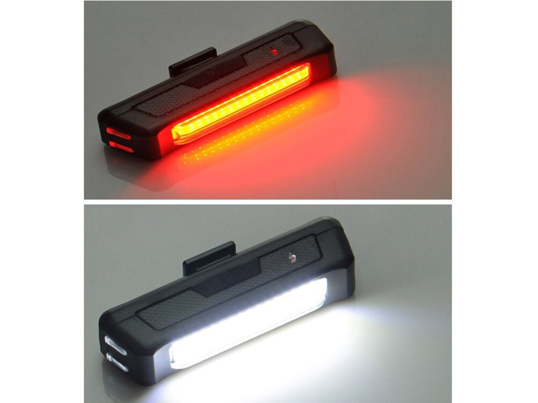 Задна лампа за велосипед USB LED cob lamp 100lm