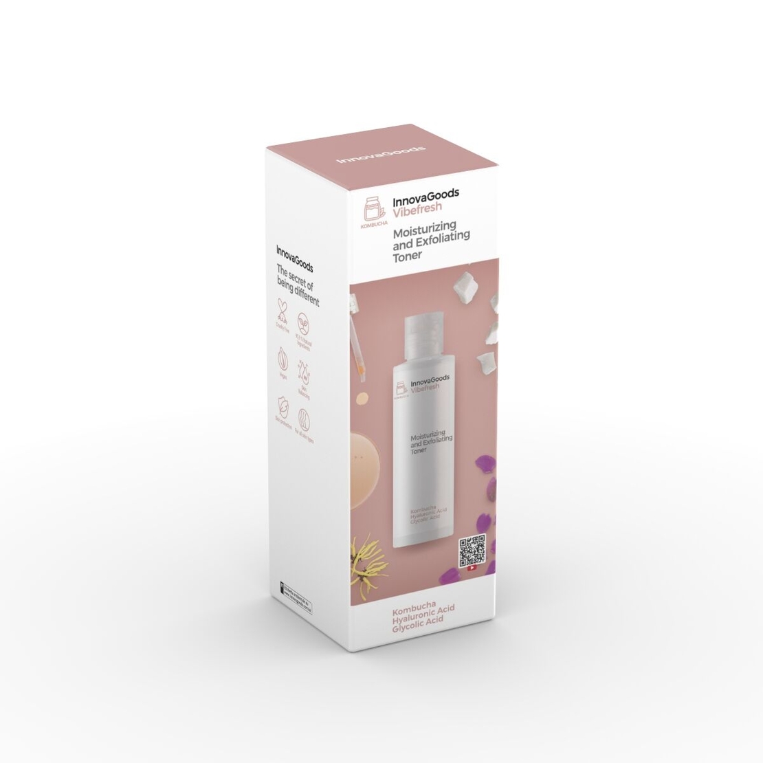 Овлажняващ и Ексфолиращ Тоник за Лице Kombucha Vibefresh InnovaGoods 150 ml