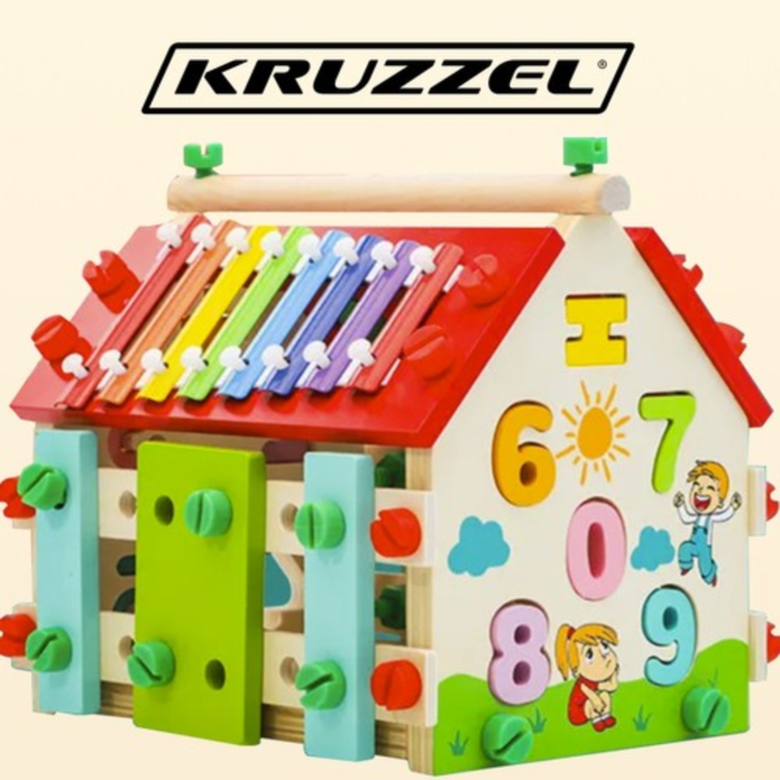Дървена учебна къща Kruzzel 22564