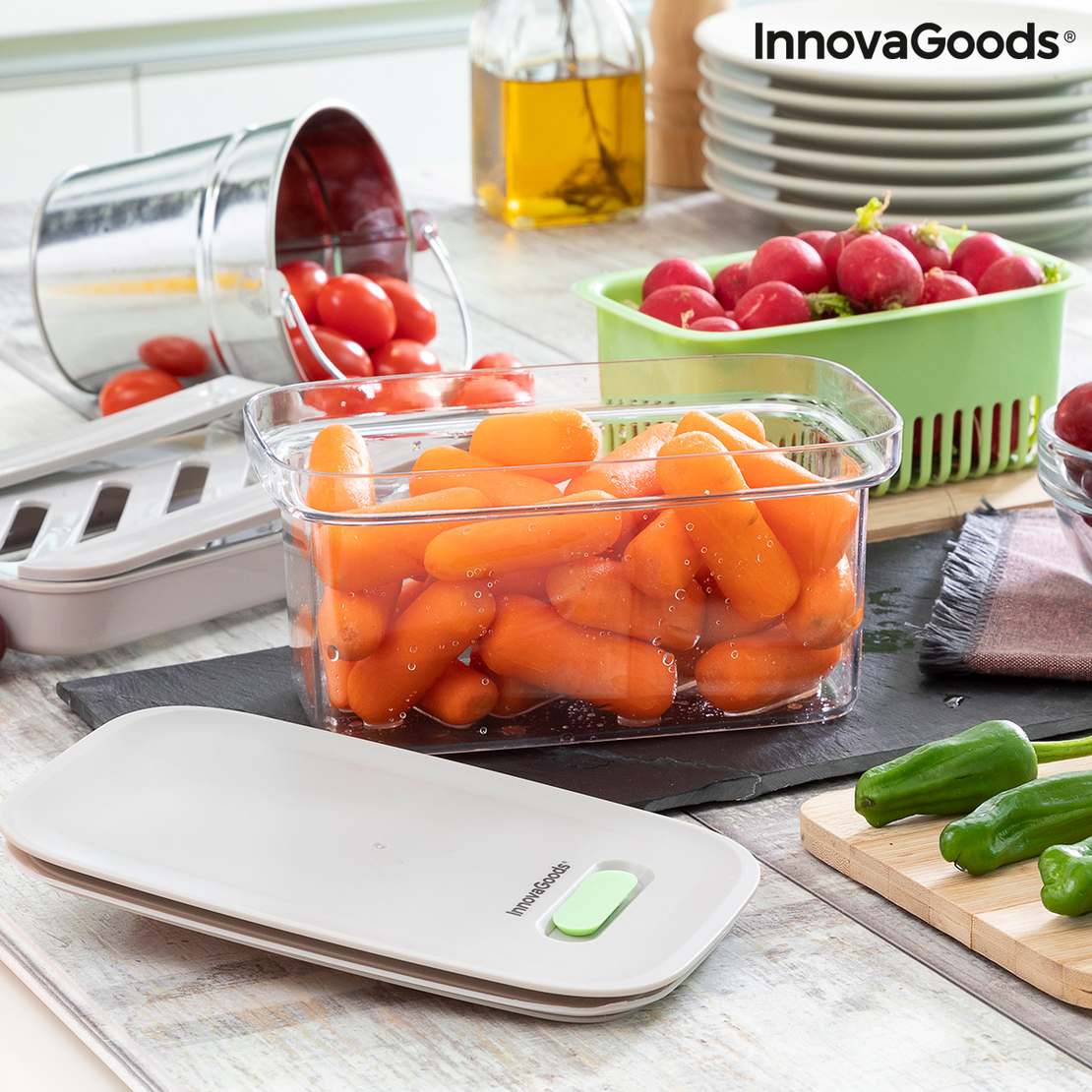 Контейнер за Съхранение на Храни Prefo InnovaGoods