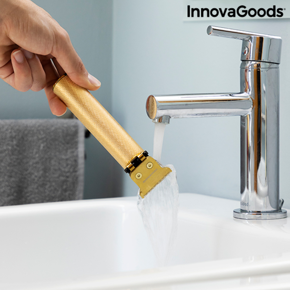 Професионална акумулаторна машинка за подстригване на коса с аксесоари Stytrim InnovaGoods