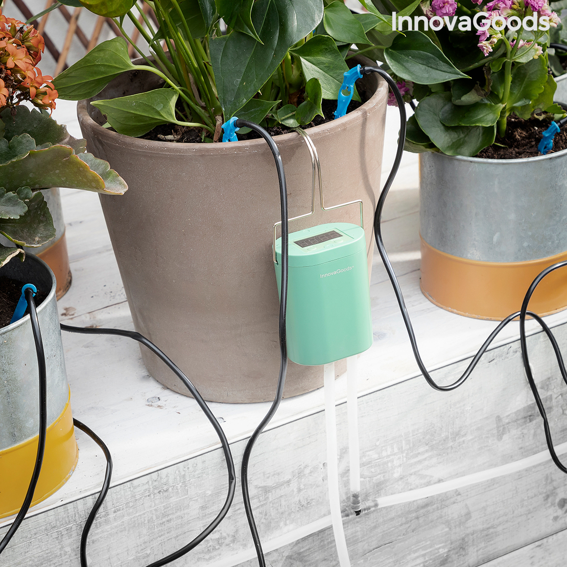 Автоматична Система за Капково Напояване на Саксии Regott InnovaGoods