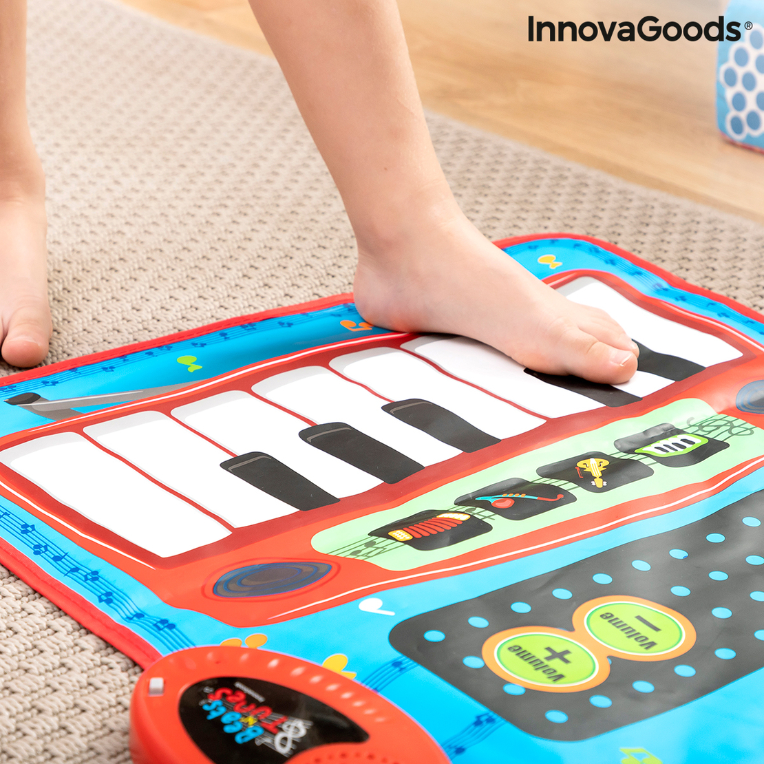 Музикална Постелка 2 в 1 Beats'n'Tunes InnovaGoods