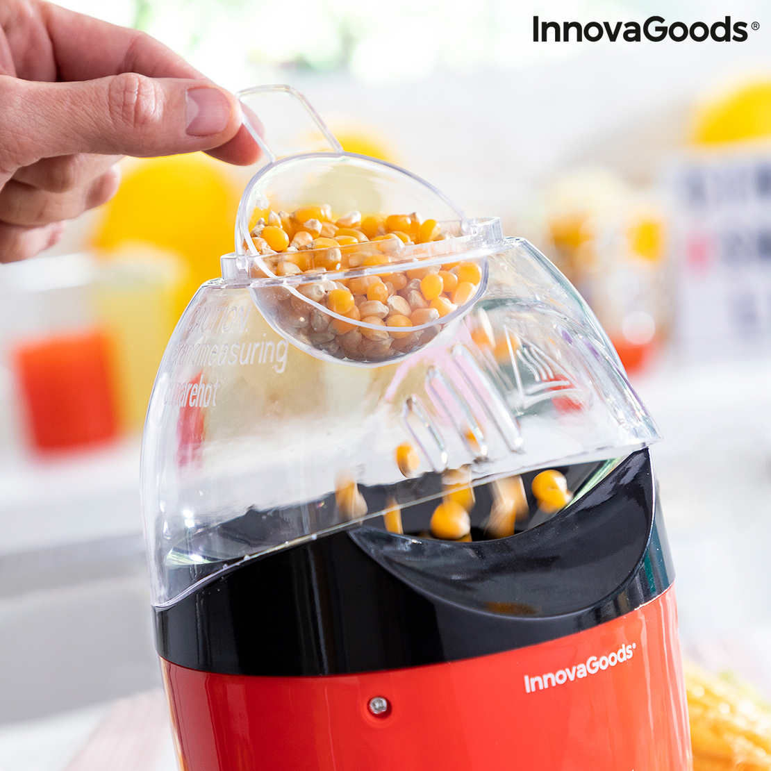 Машина за Пуканки с Горещ Въздух Popcot InnovaGoods