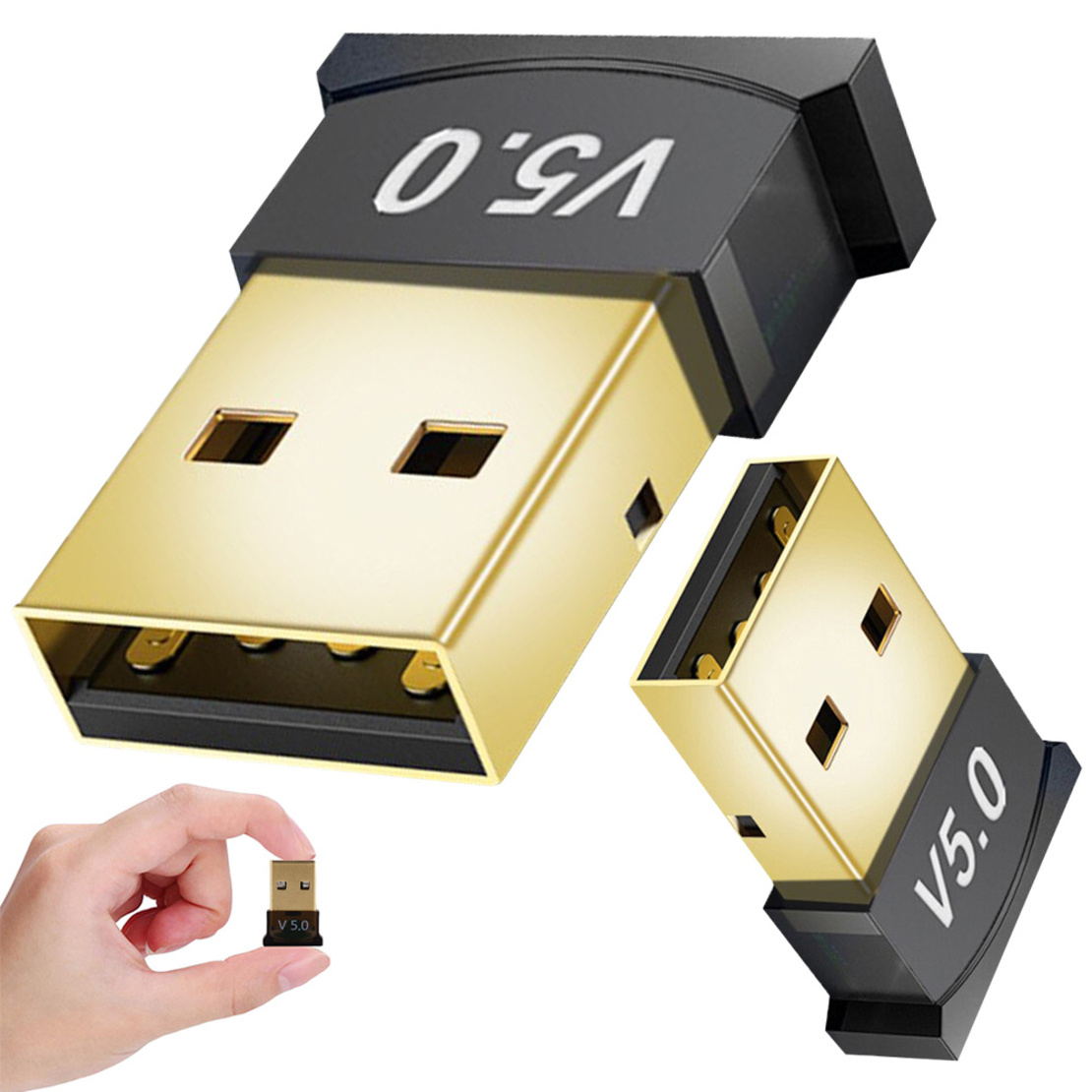 Bluetooth донгъл 5.0 високоскоростен usb адаптер бърз