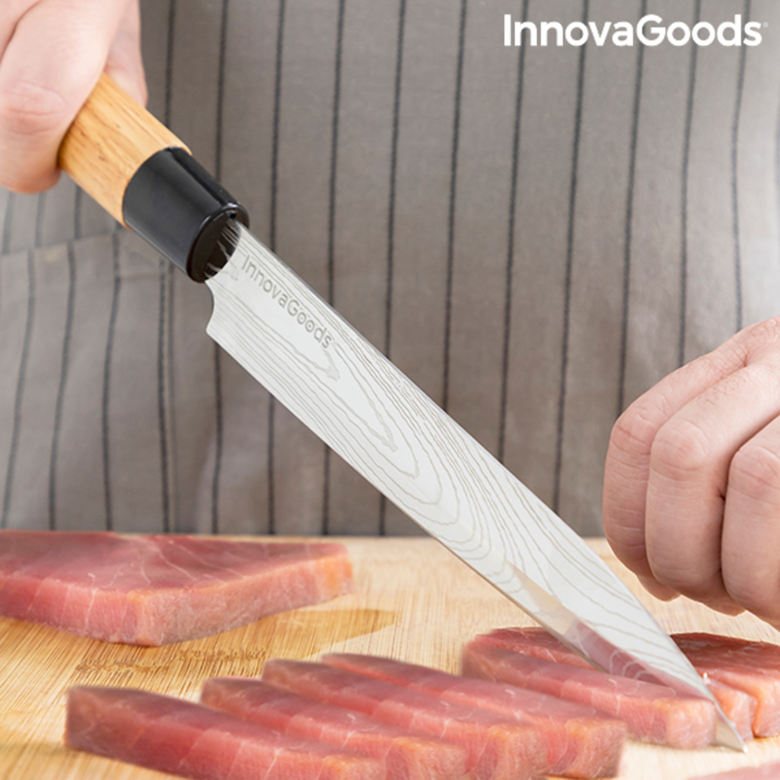 Комплект Японски Ножове с Професионален Калъф за Носене Damas·Q InnovaGoods