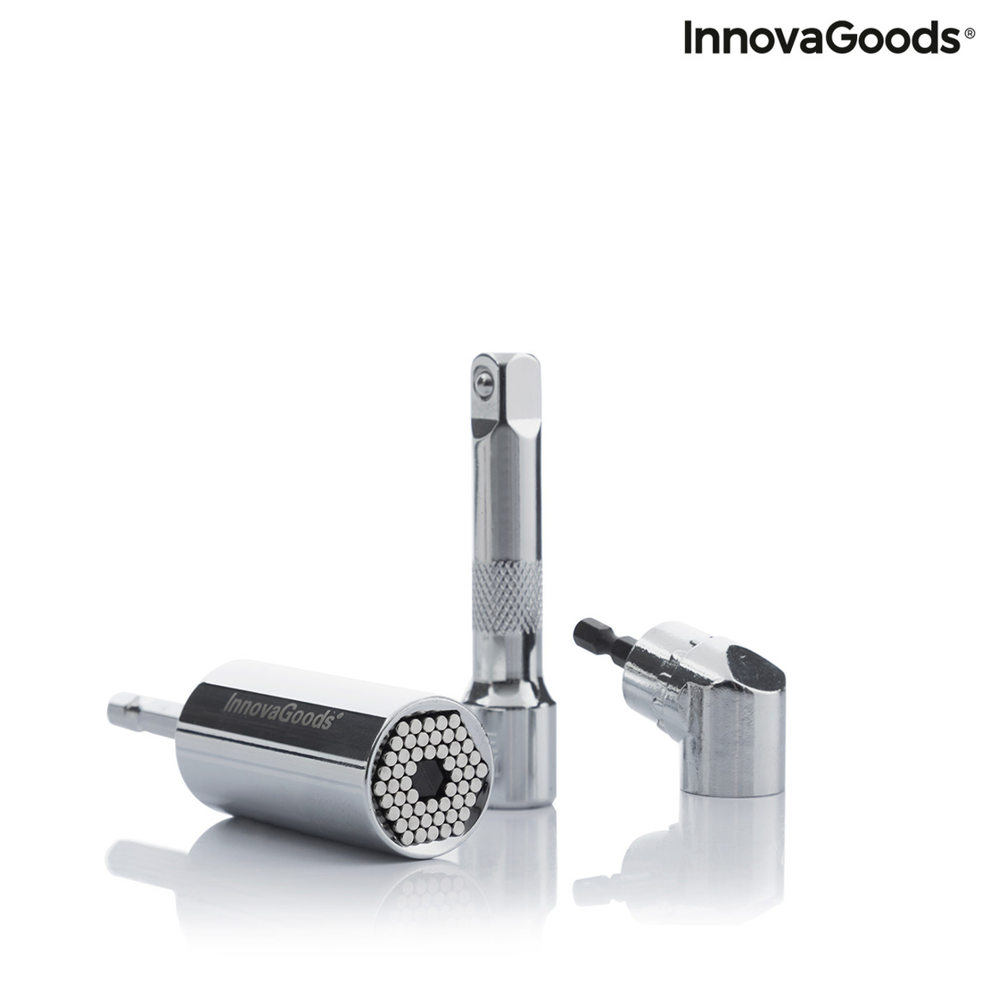 Универсален Гаечен Ключ с Аксесоари Uniscrew InnovaGoods