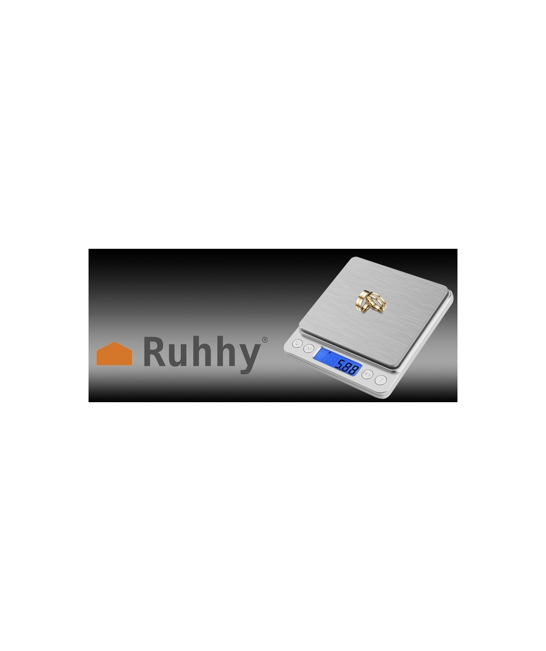 Кухненска везна 500x0.01g Ruhhy 19899