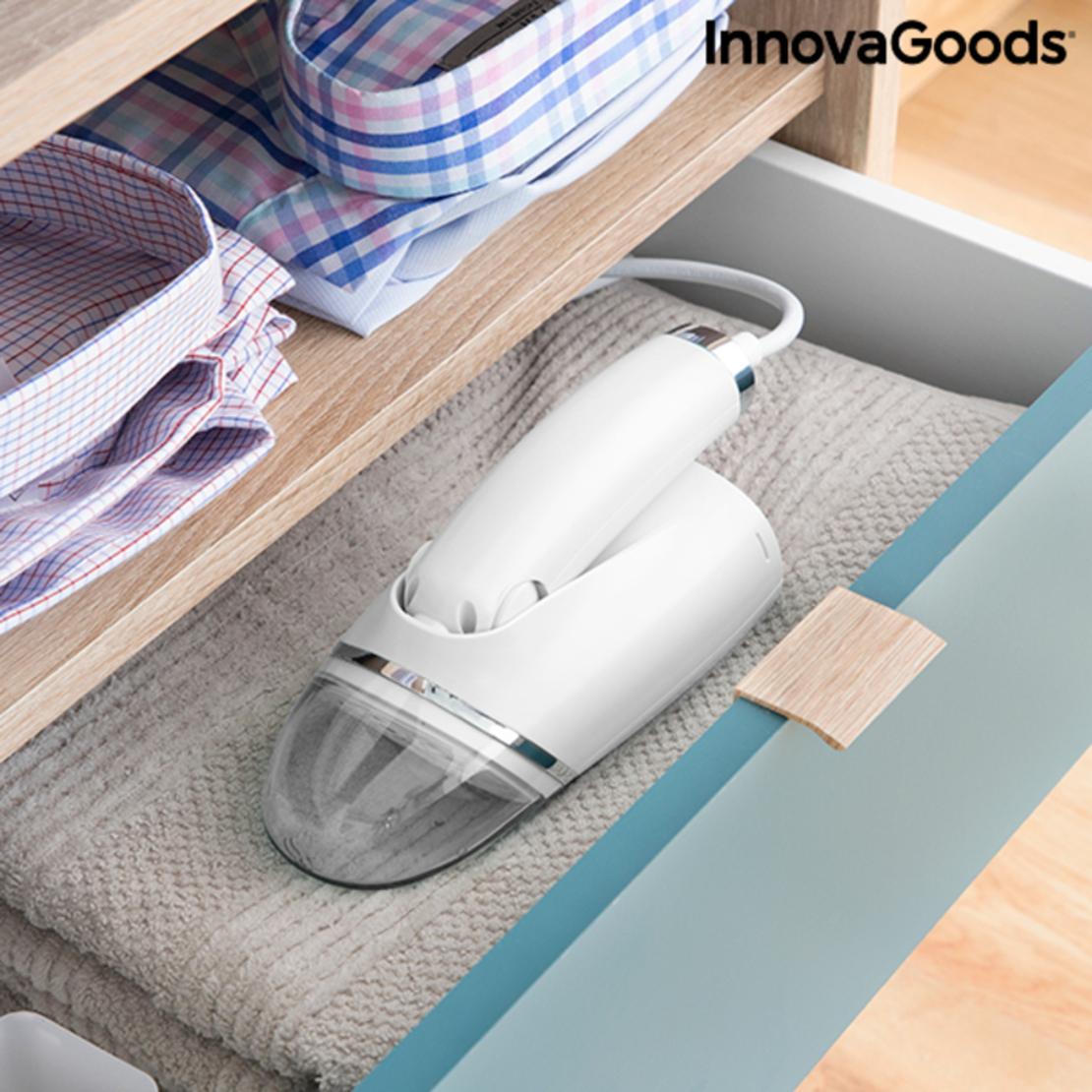 Вертикално сгъваема парна ютия Steeron InnovaGoods 1000 W