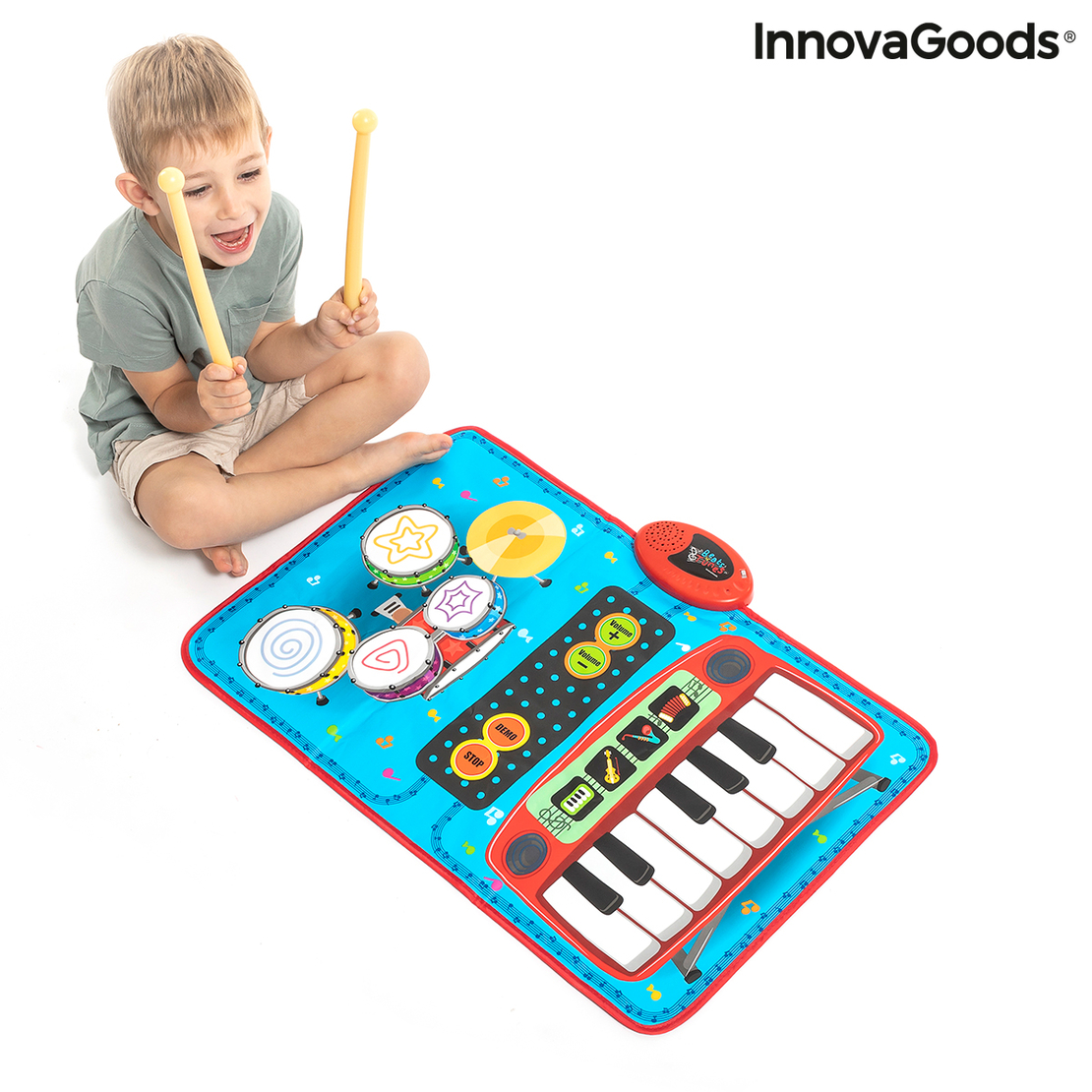 Музикална Постелка 2 в 1 Beats'n'Tunes InnovaGoods