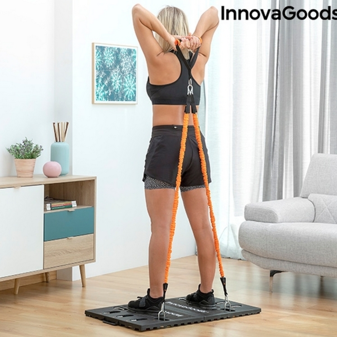 Интегрална Преносима Система за Обучение с Ръководство за Упражнения Gympak Max InnovaGoods