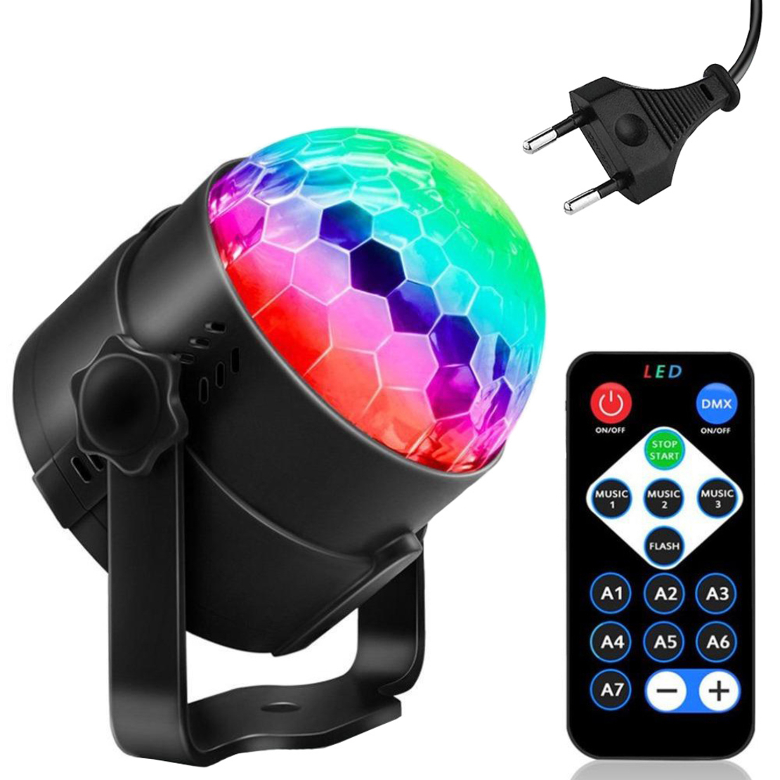 Диско проектор диско топка rgb led прожектор