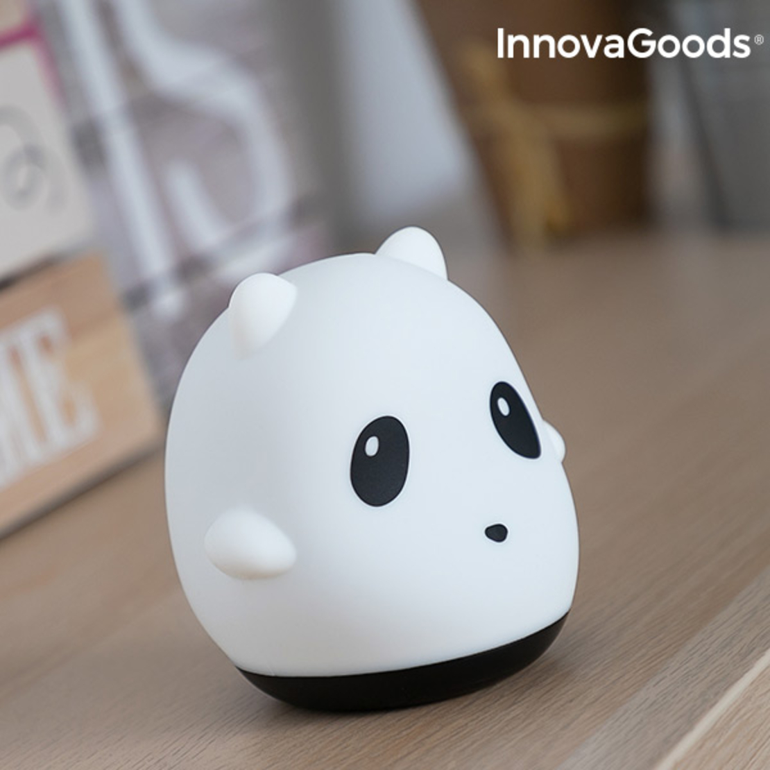 Зареждаща се Сензорна Силиконова Лампа Панда InnovaGoods