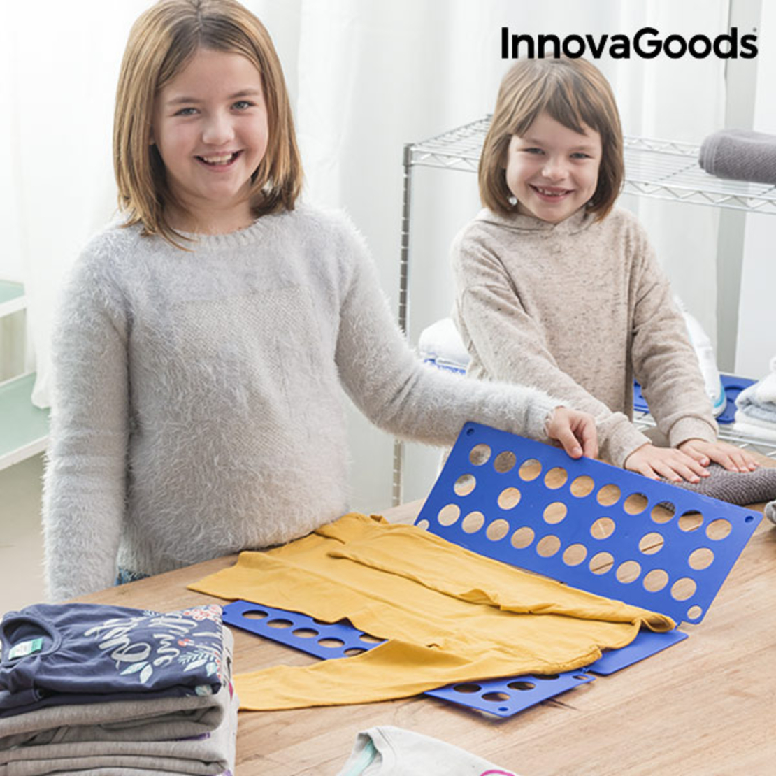 Уред за Сгъване на Детски Дрехи InnovaGoods