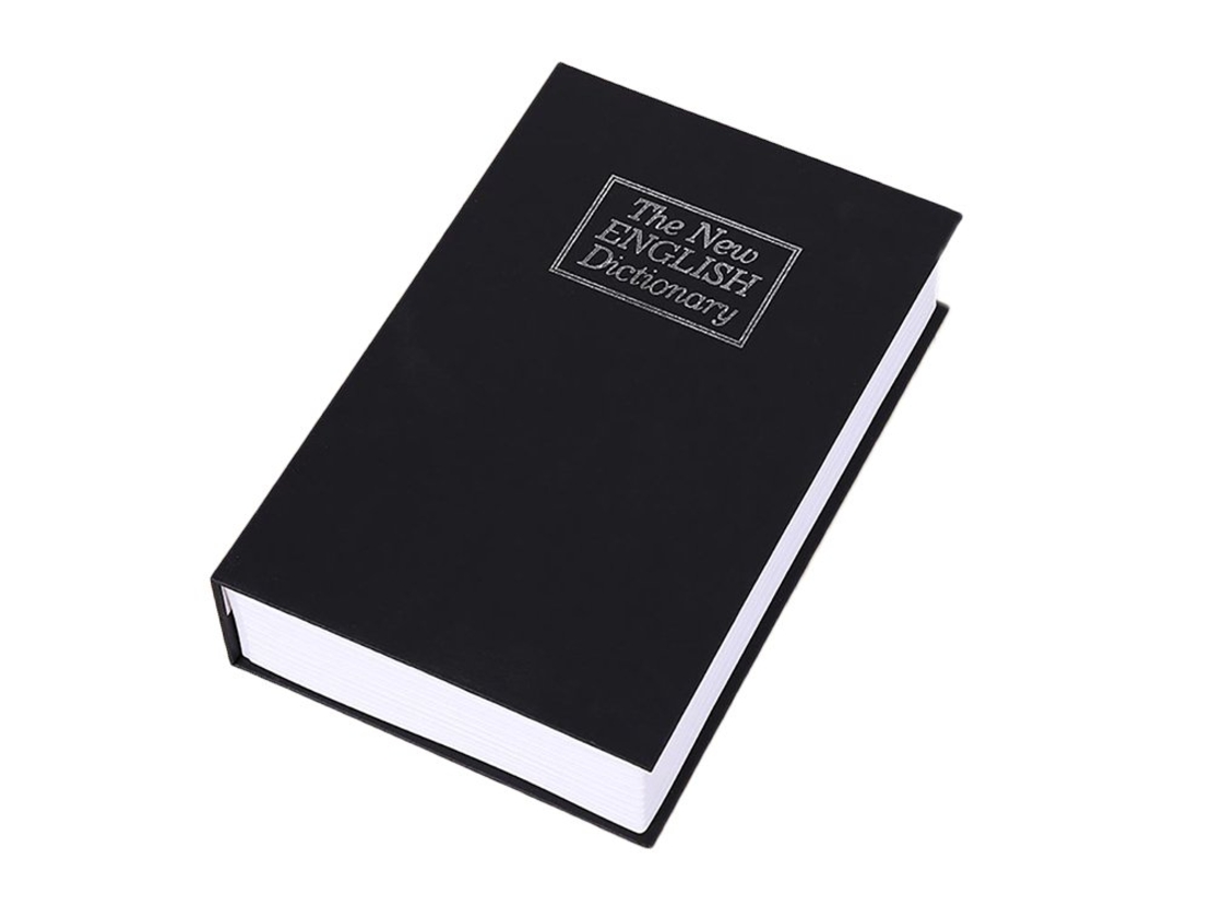 Сейф, Книга, Метал, Кутия, Сейф, Ключ 24см