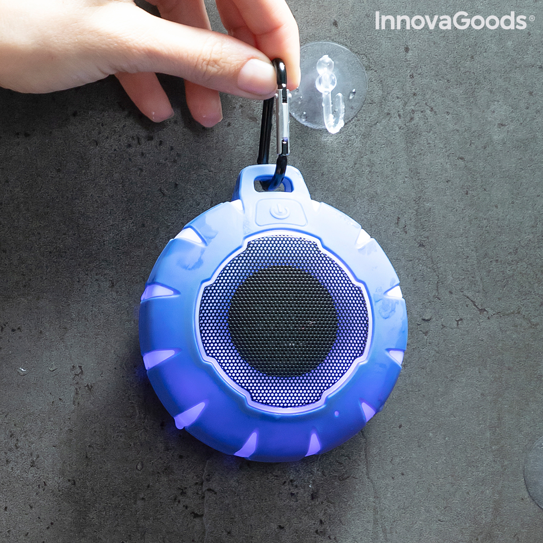 Безжична Плаваща Тонколона с LED Floaker InnovaGoods