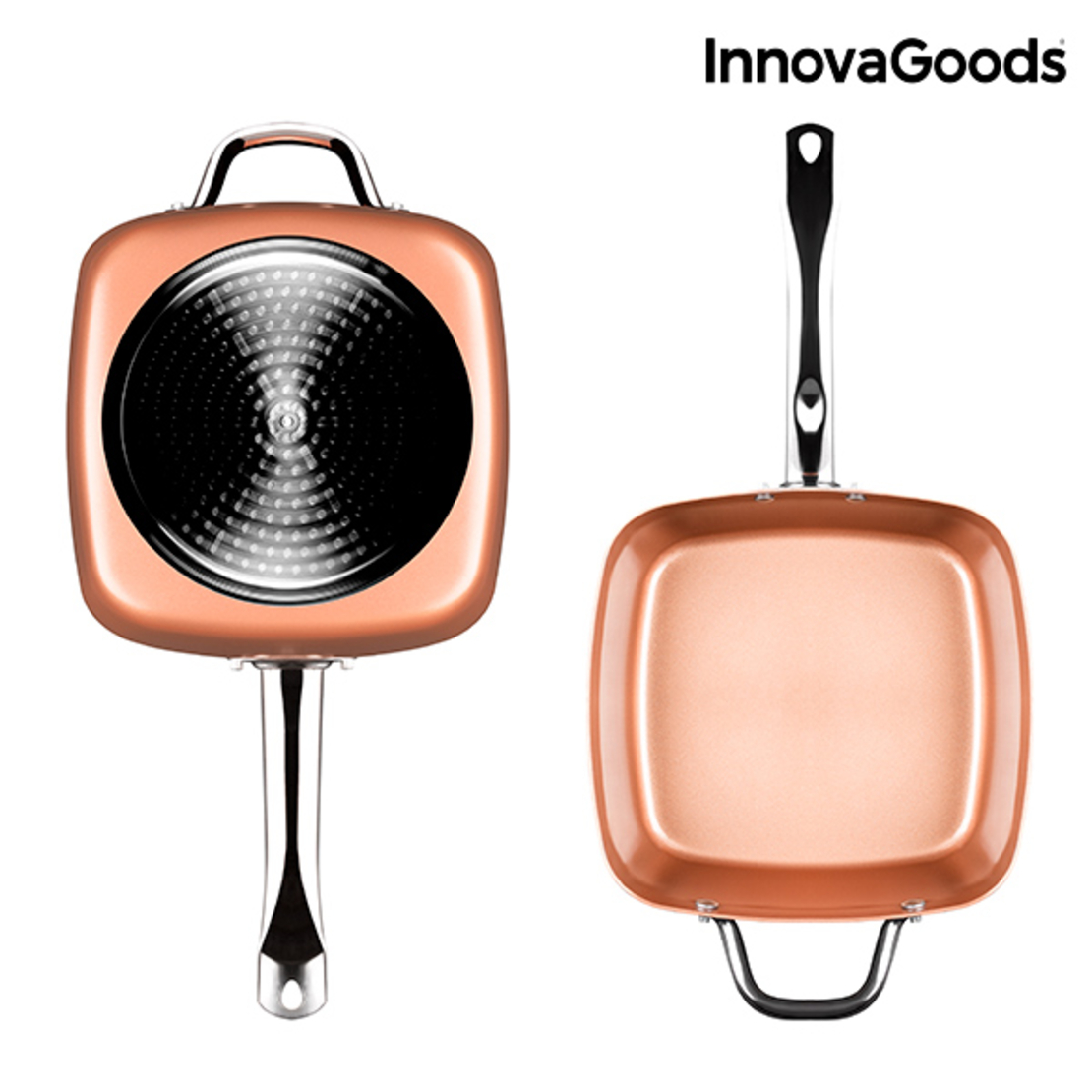 Комплект Многофункционален Тиган 5 в 1 Copper InnovaGoods (4 Части)