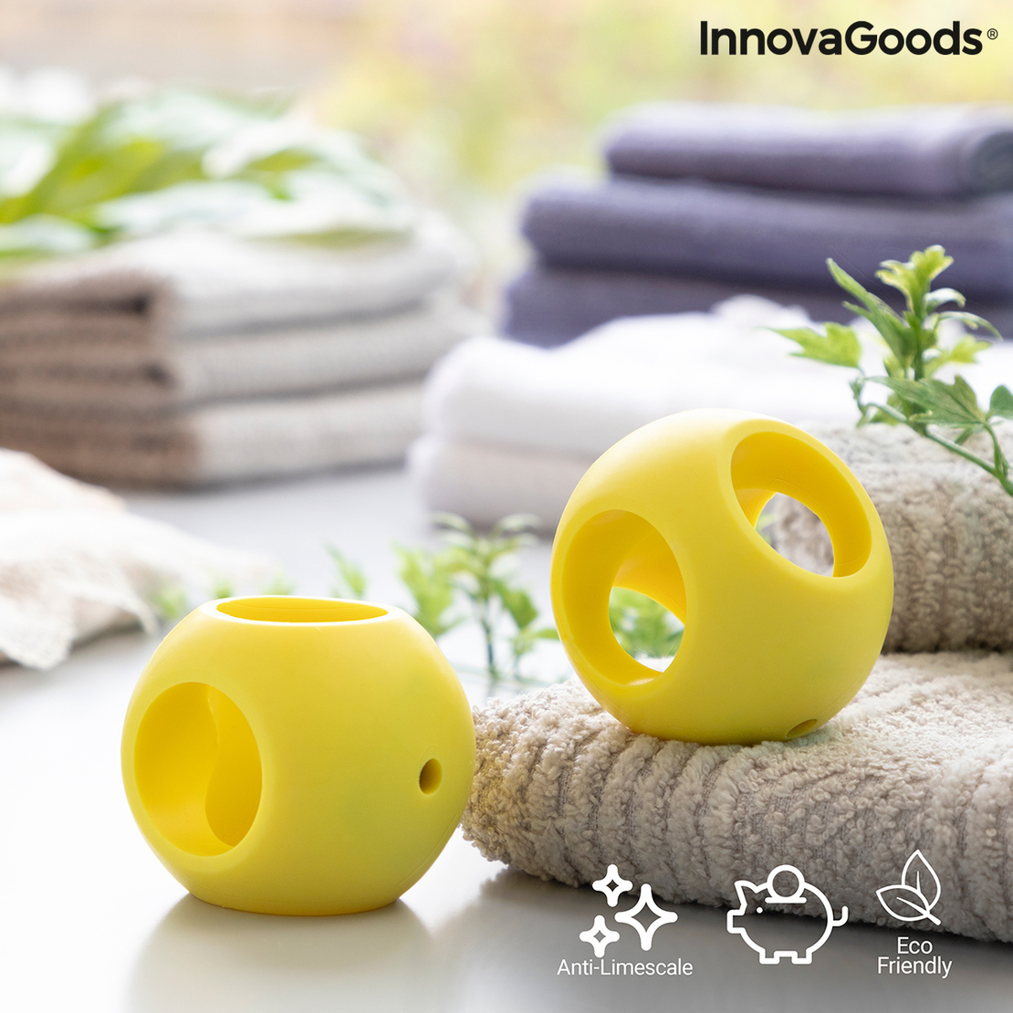 Комплект Магнитни Топки Против Варовик Ioclean InnovaGoods 2 броя