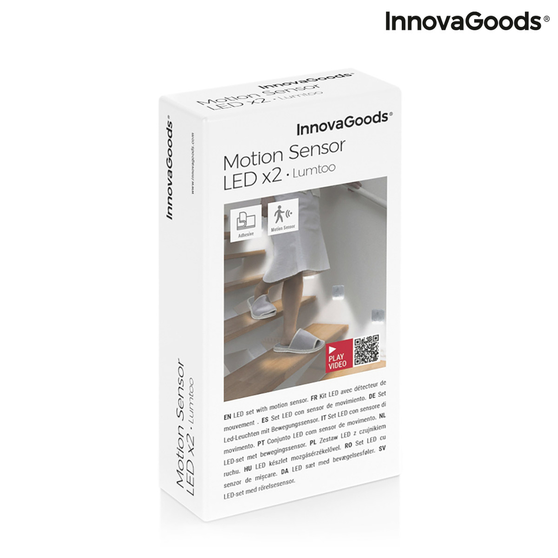 LED светлина със сензор за движение Lumtoo InnovaGoods 2 броя