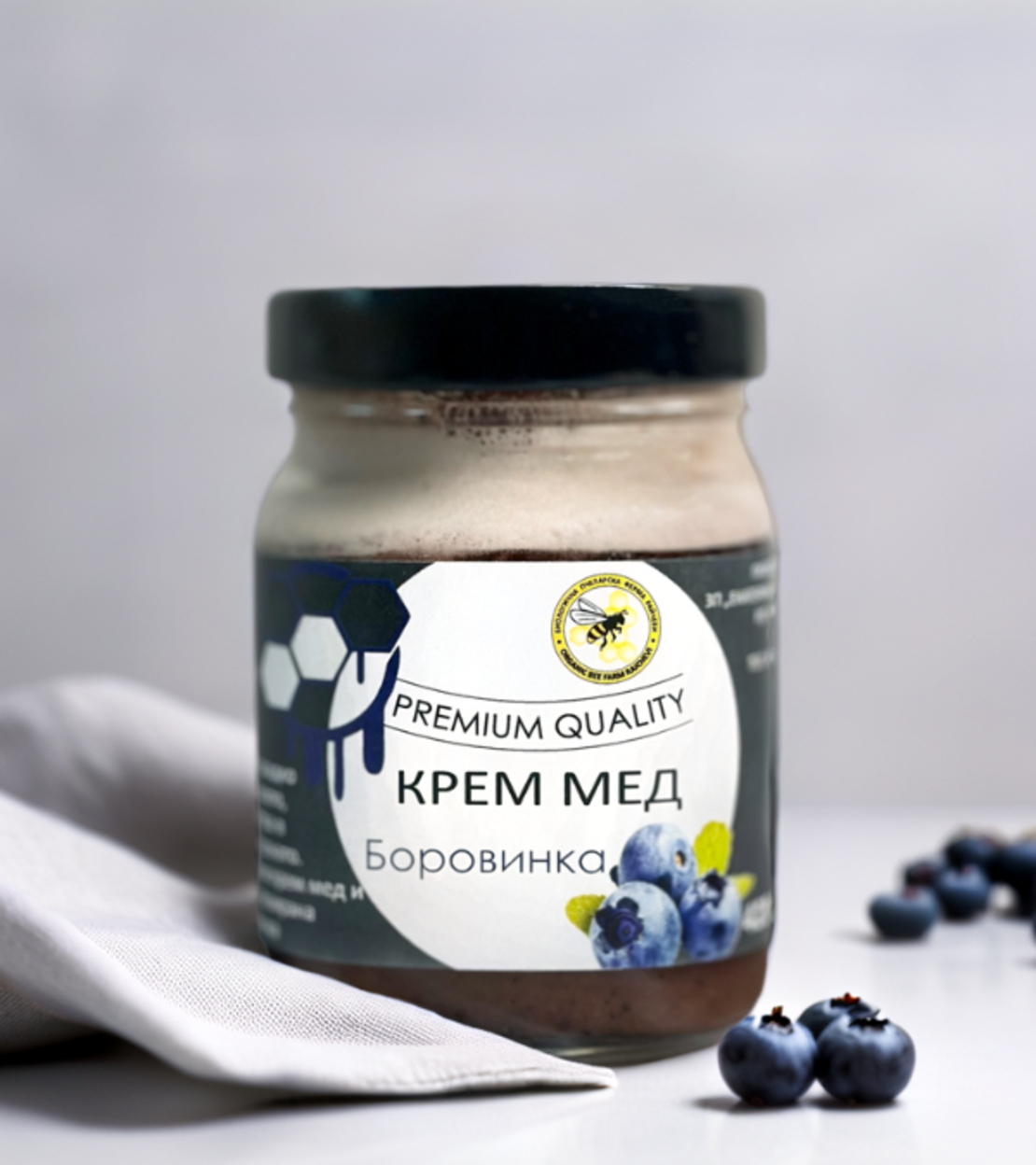 Крем мед боровинки