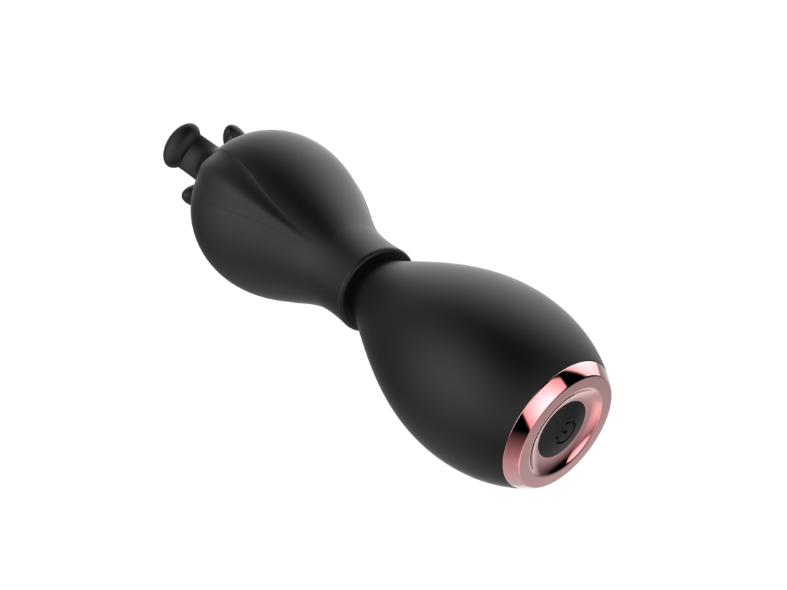 5-in-1 Multi-Functional Vibrator with 4 Interchangeable Caps – Vibrations and Massager for Women