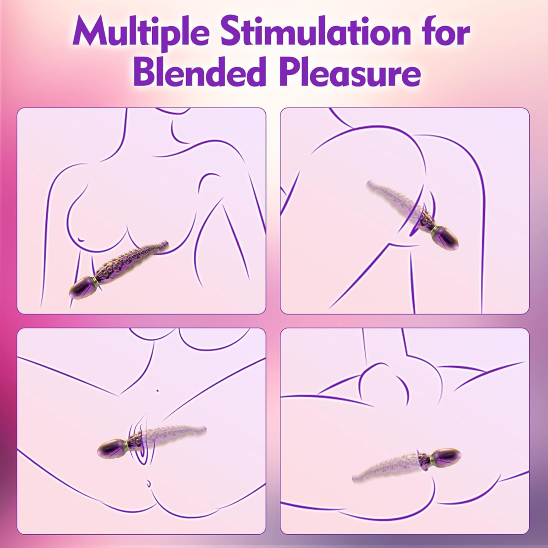 Realistic Octopus Design Vibrator – Pleasure with 10 Vibration Modes