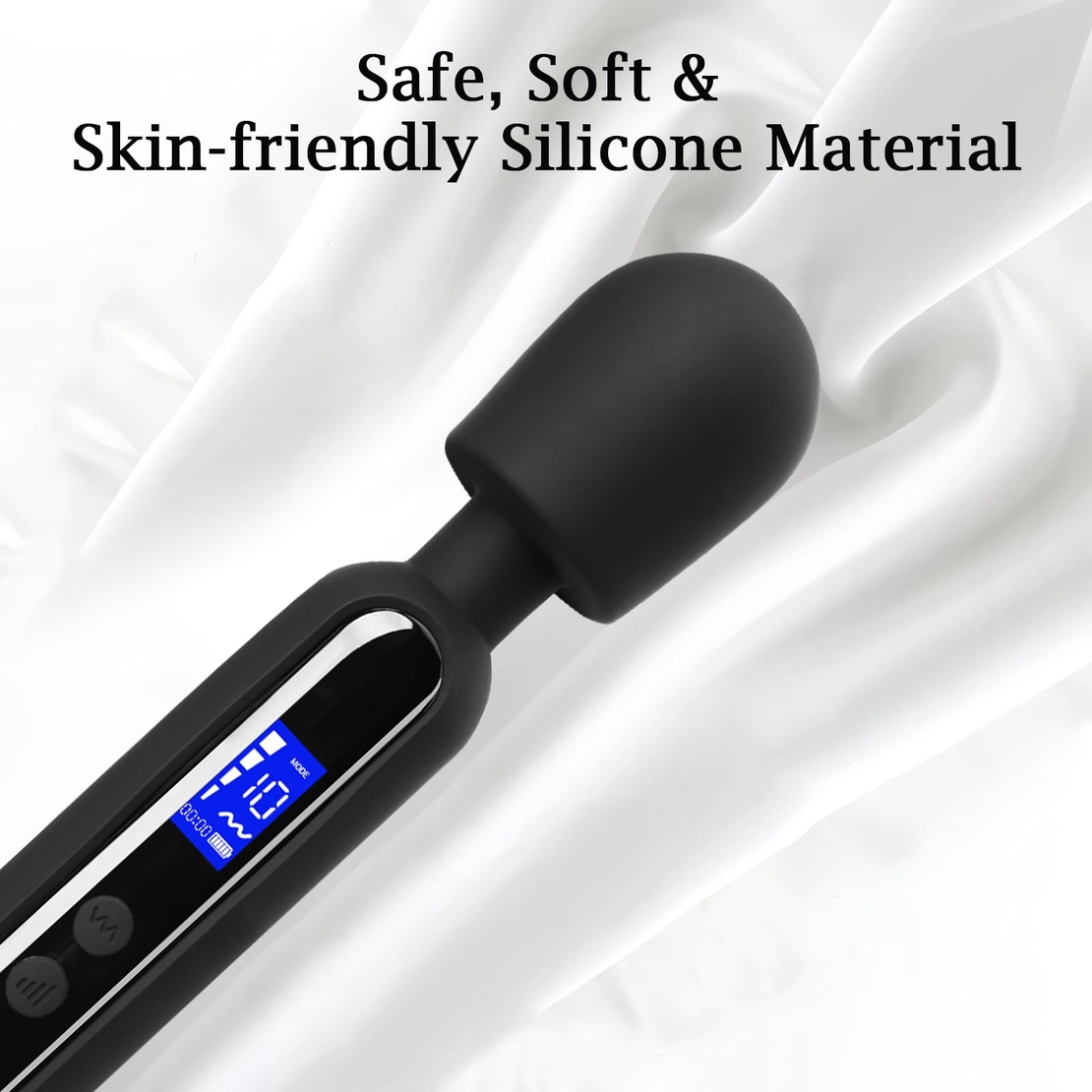 Women's Massager with LED Timer – 10 Vibration Modes and 4 Speeds