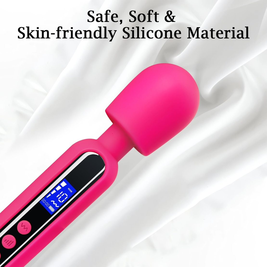 Women's Massager with LED Timer – 10 Vibration Modes and 4 Speeds