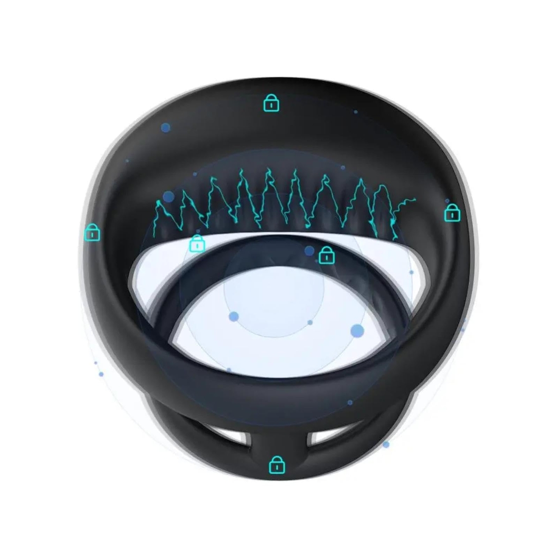 Silicone Penis Ring with APP Control – Vibrations and Delay Training for Men