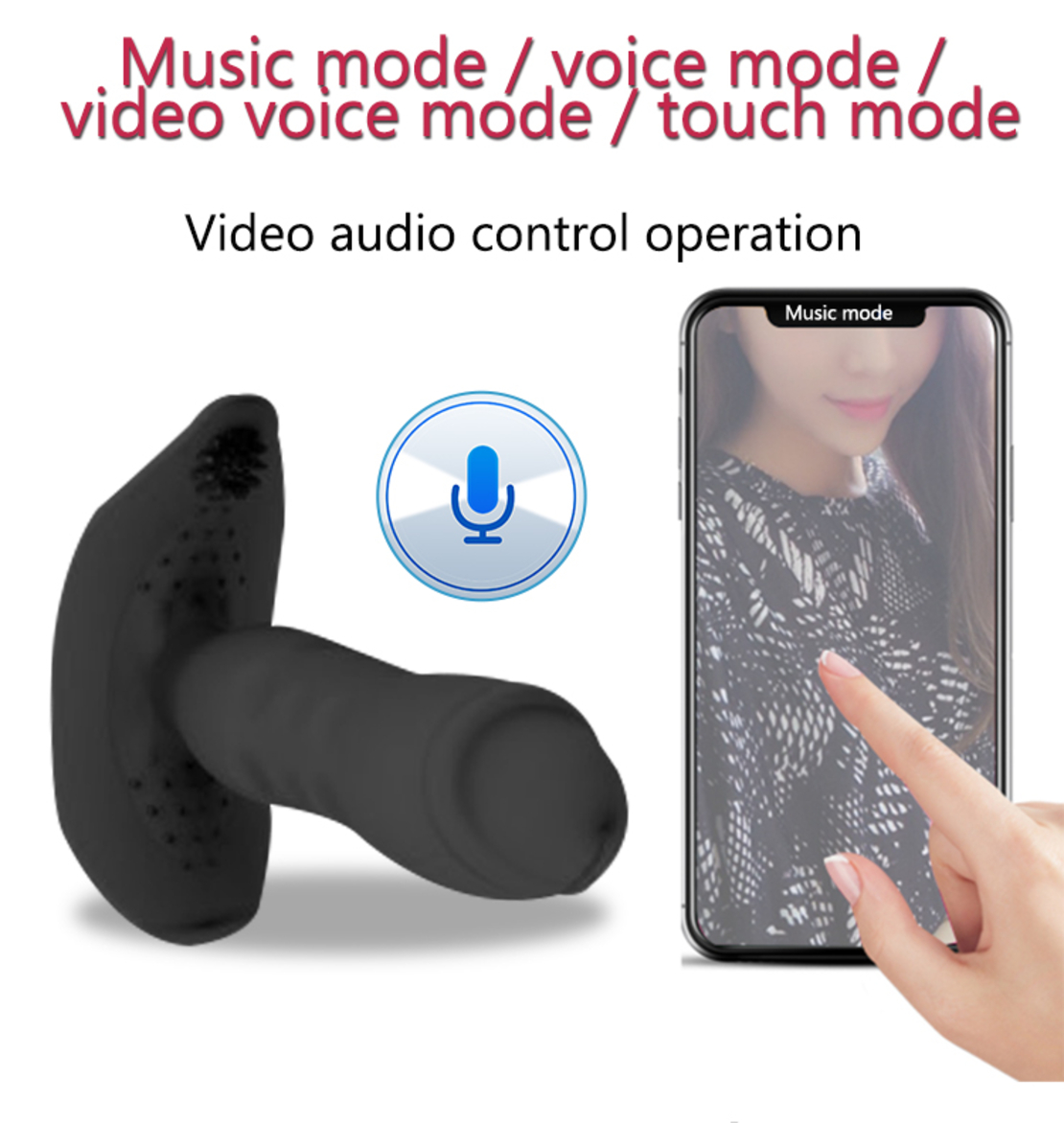 Telescopic Anal Stimulator with APP Control – Bluetooth Vibrations and Massage for Men and Women