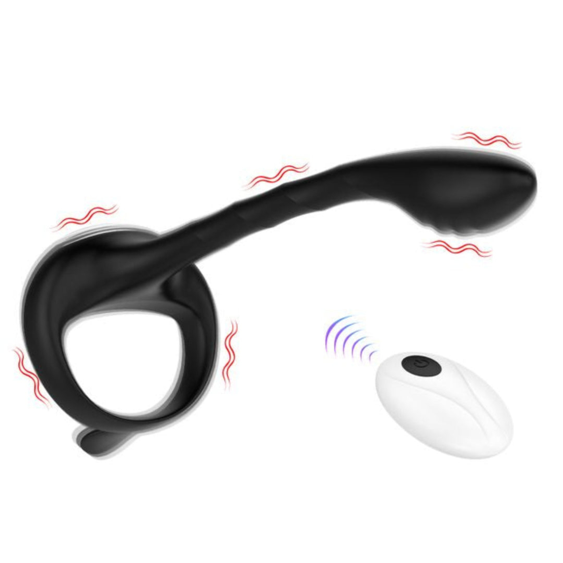 Multifunctional Prostate Massager with Penis Ring and Anal Hook – App Control for Maximum Stimulation