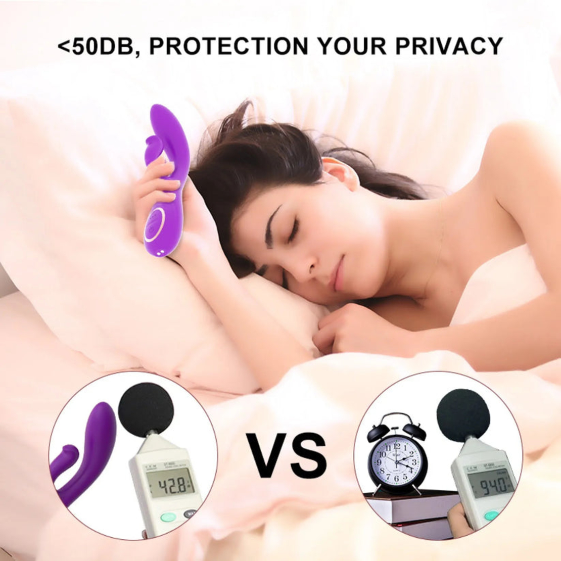 Водоустойчив Силиконов Двоен Вибратор – G-Spot и Клиторна Стимулация с Два Мотора