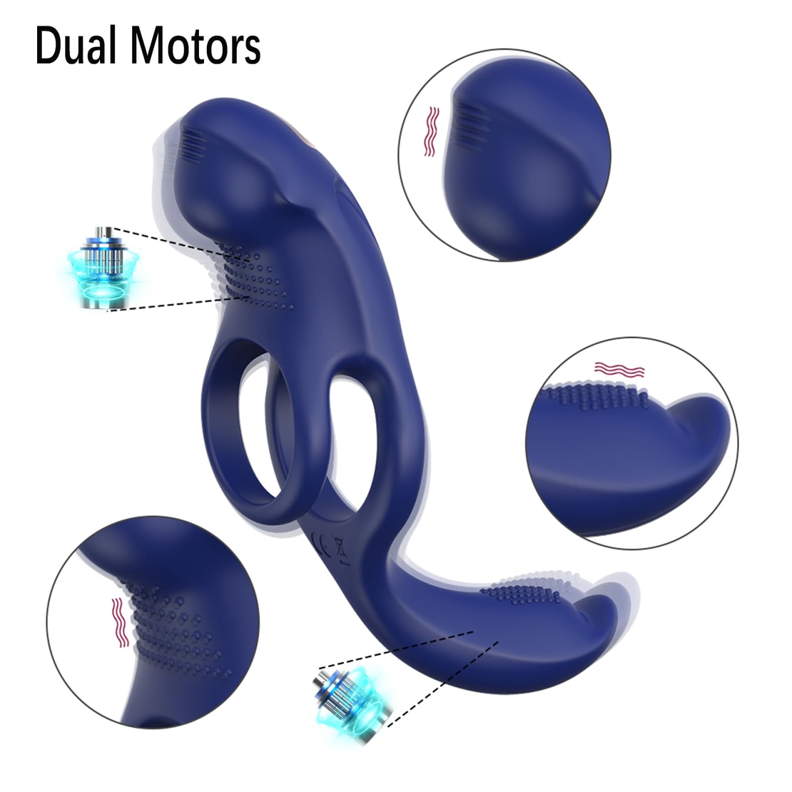 Vibrating Penis Ring with App Control – 9 Modes for Delayed Ejaculation and Clitoral Stimulation