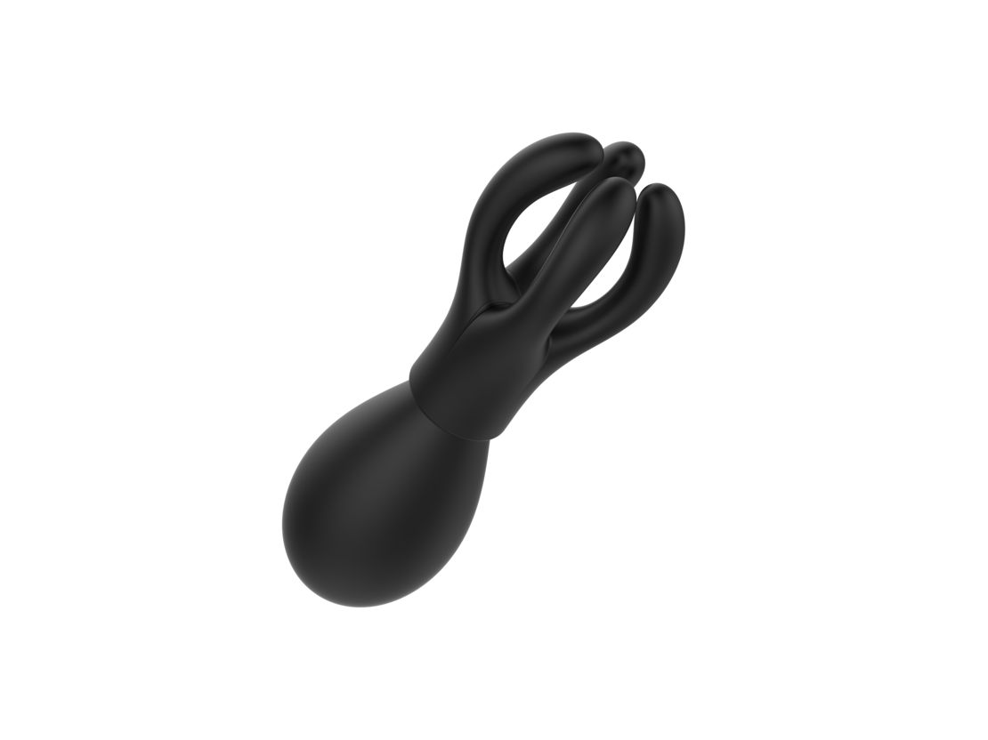 5-in-1 Multi-Functional Vibrator with 4 Interchangeable Caps – Vibrations and Massager for Women