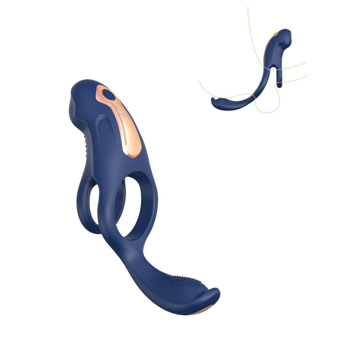 Vibrating Penis Ring with App Control – 9 Modes for Delayed Ejaculation and Clitoral Stimulation