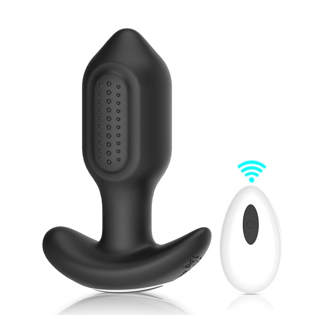 Interactive Bluetooth Anal Prostate Massager – Vibrations and Rotations for Men and Women