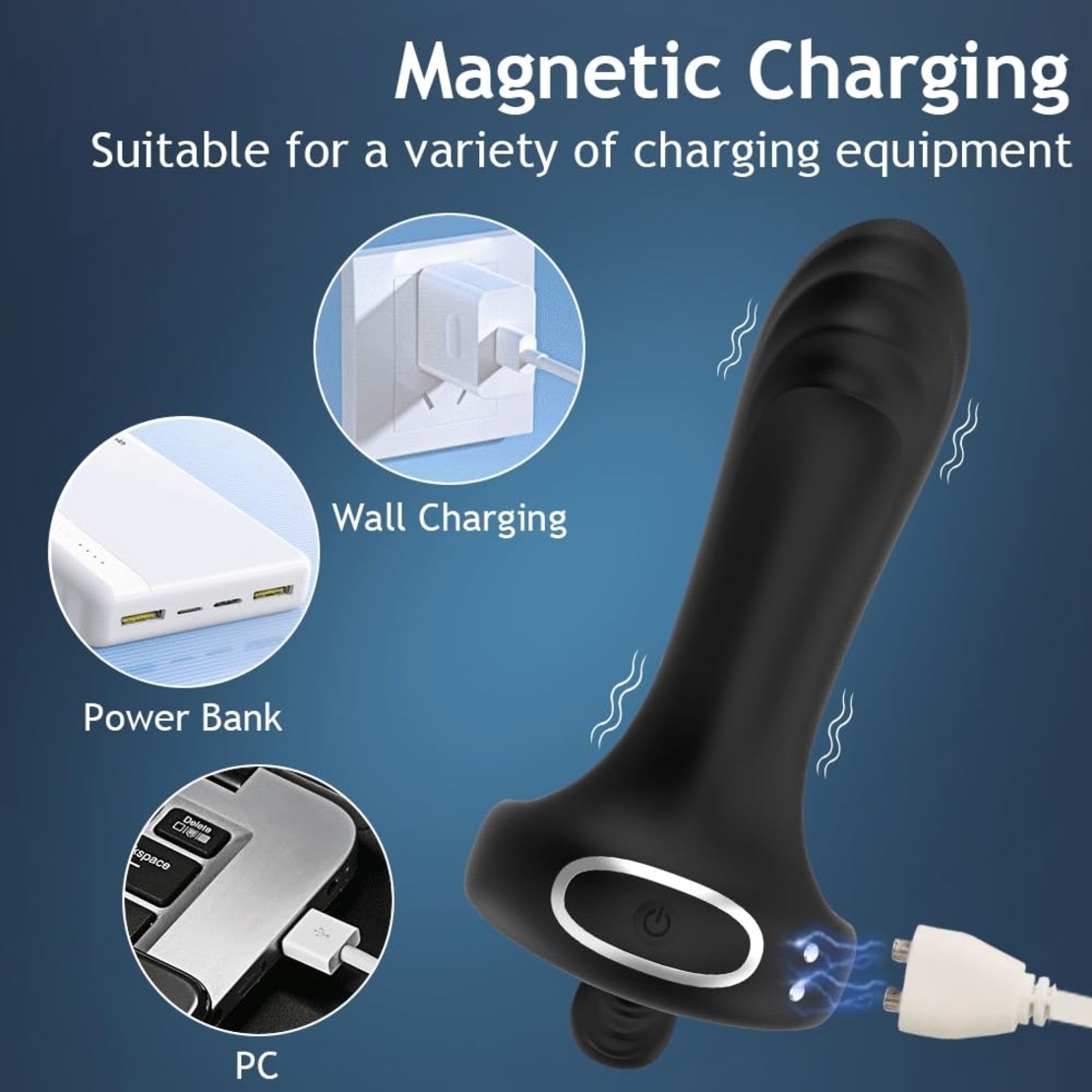 Penis Ring with App Control, 10 Frequencies, and Long-Lasting Endurance