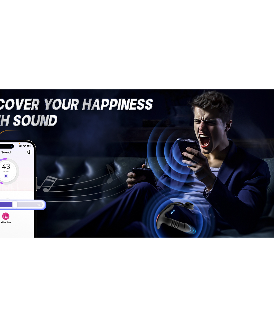 Smart Prostate Stimulator and 3-in-1 Penis Ring – Take Control of Your Pleasure via Your Phone