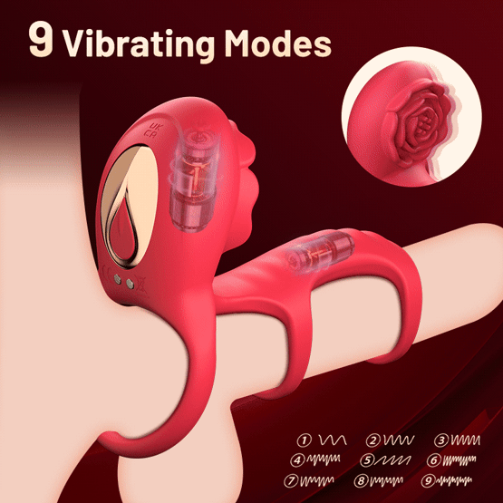 Triple Penis Ring 3-in-1 – Intense Stimulation and Pleasure for couple