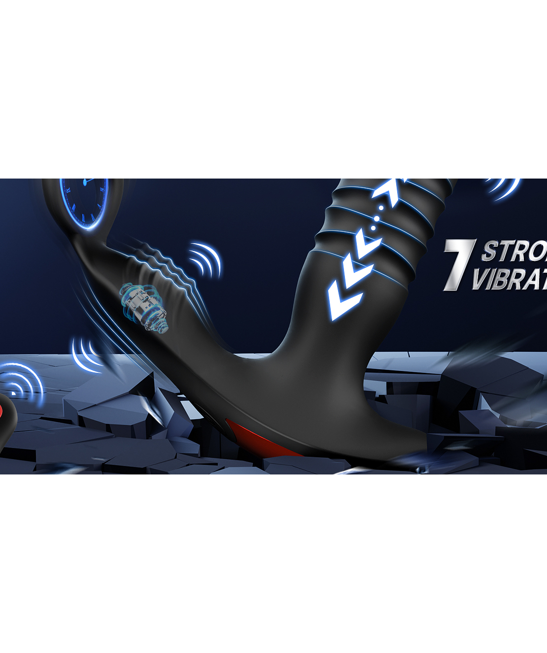 Smart Prostate Stimulator and 3-in-1 Penis Ring – Take Control of Your Pleasure via Your Phone