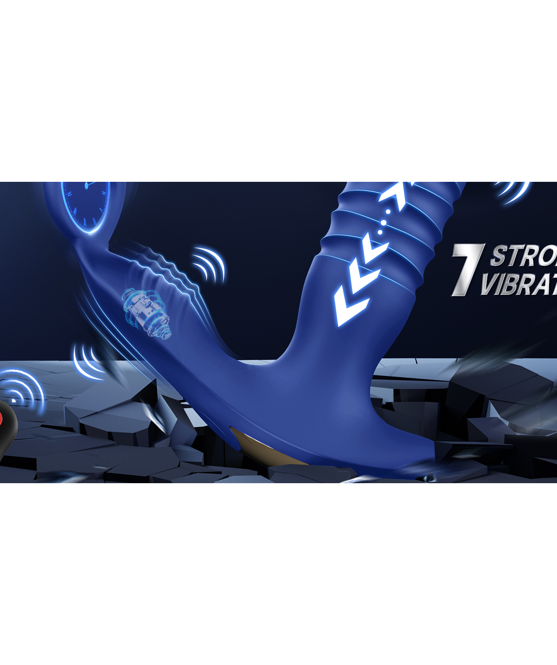Smart Prostate Stimulator and 3-in-1 Penis Ring – Take Control of Your Pleasure via Your Phone