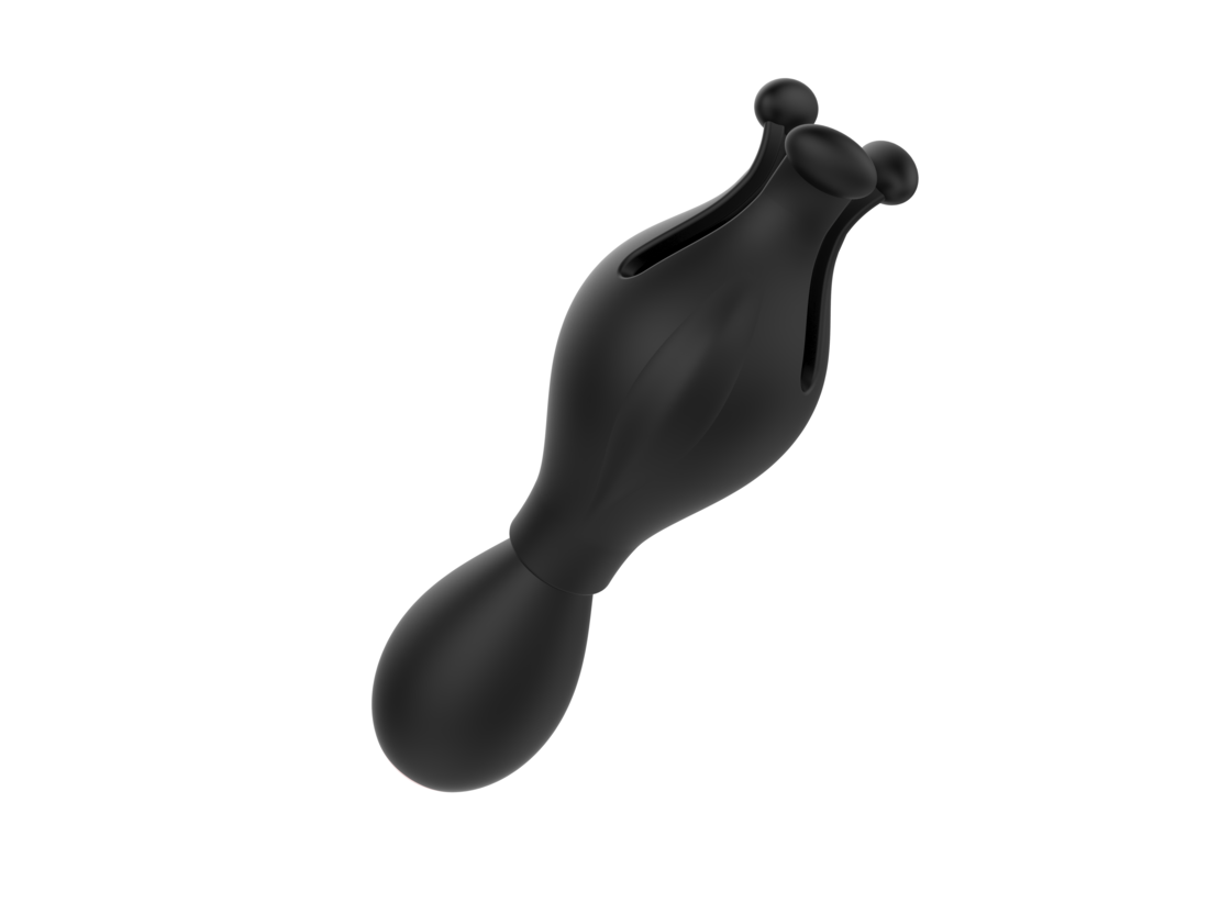5-in-1 Multi-Functional Vibrator with 4 Interchangeable Caps – Vibrations and Massager for Women