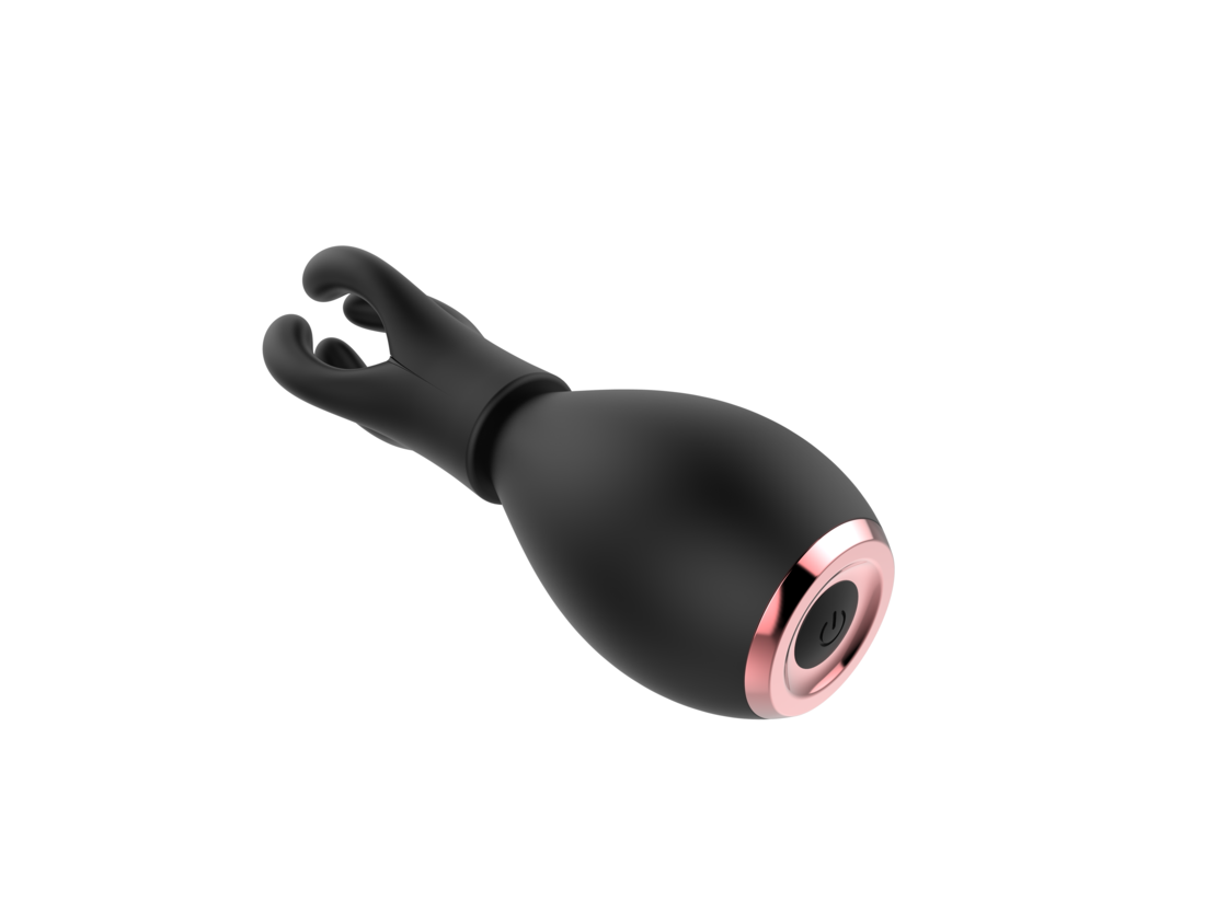 5-in-1 Multi-Functional Vibrator with 4 Interchangeable Caps – Vibrations and Massager for Women
