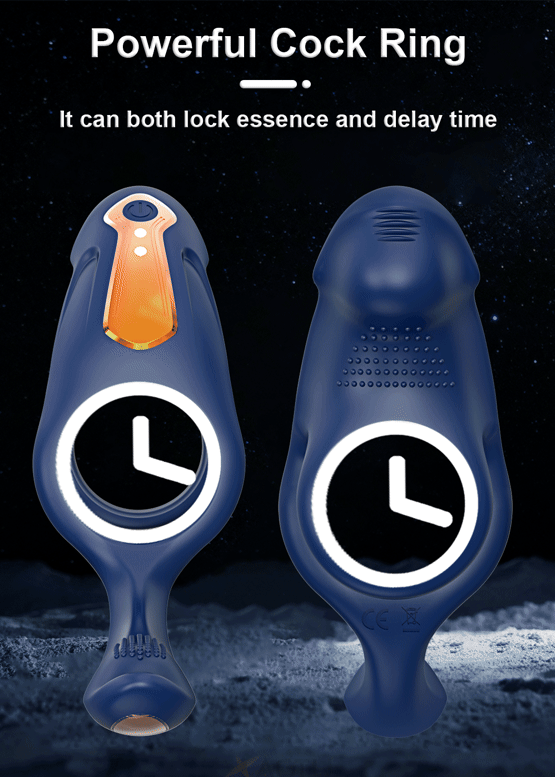 Vibrating Penis Ring with App Control – 9 Modes for Delayed Ejaculation and Clitoral Stimulation