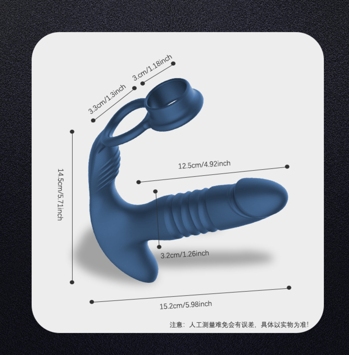 Smart Prostate Stimulator and 3-in-1 Penis Ring – Take Control of Your Pleasure via Your Phone